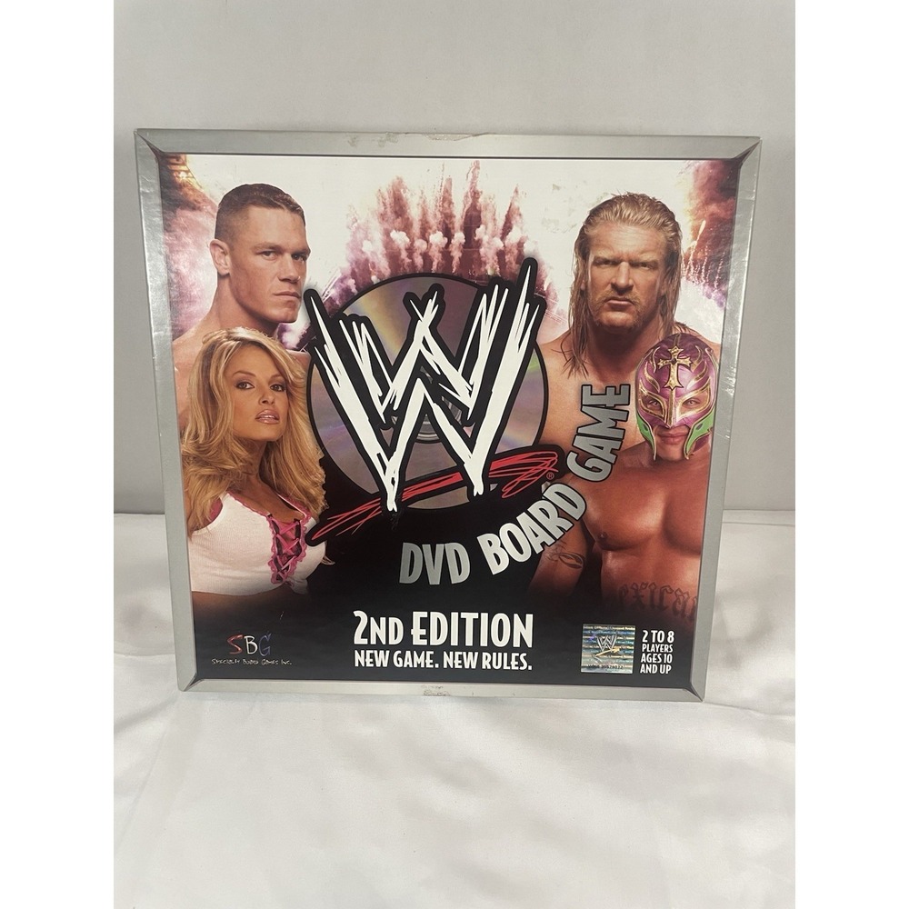 2006 WWE DVD Board Game Specialty Board Games SPG‎ 2nd Edition Raw WW Smackdown